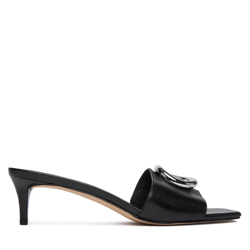 Παντόφλες MICHAEL Michael Kors Milan Mule Sandal 40R6MLMS1L Μαύρο