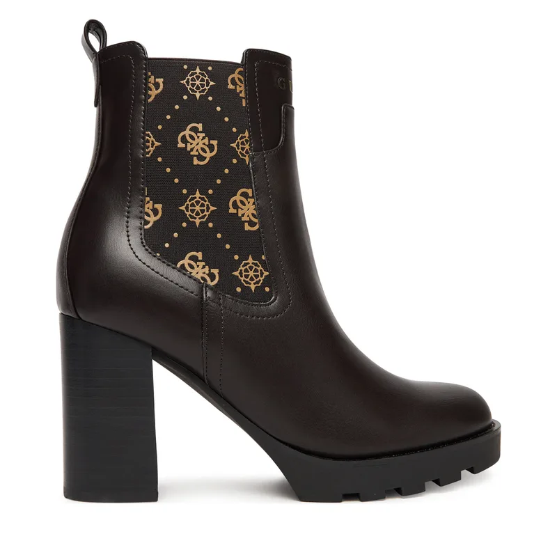 Μποτάκια Guess FLFNLL ELE10 Καφέ