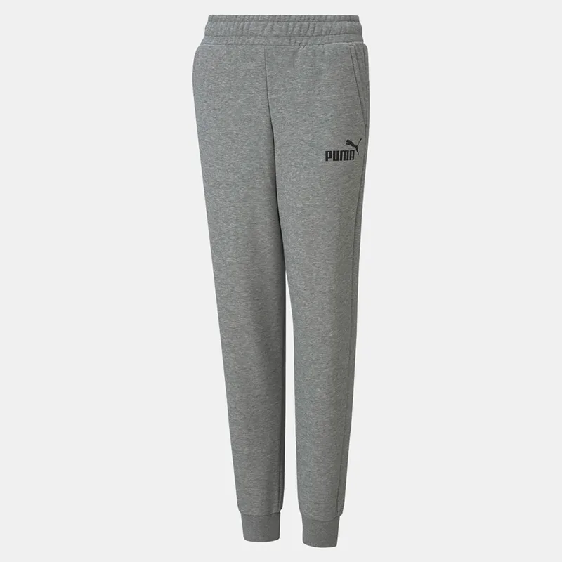 PUMA ESSENTIALS LOGO KIDS PANTS ΓΚΡΙ