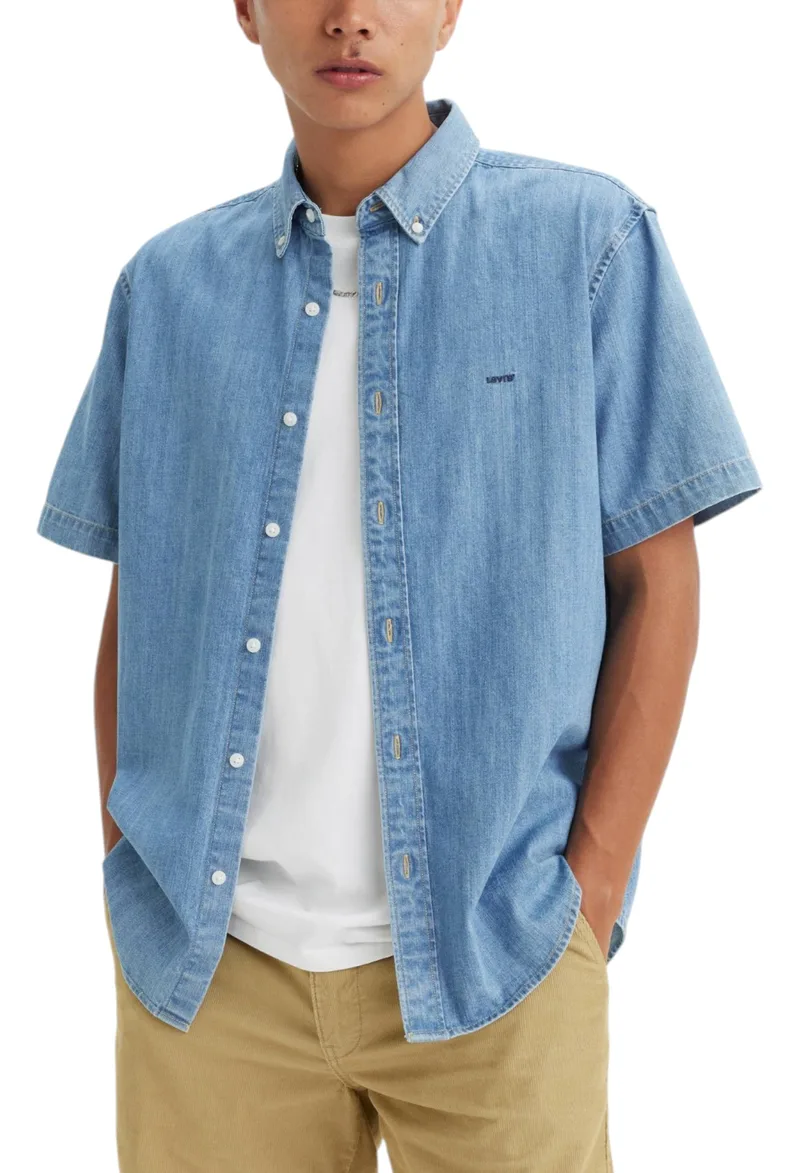 Πουκάμισο Κοντομάνικο Levi's Authentic Button-Down A91610007-07 Ανδρικό