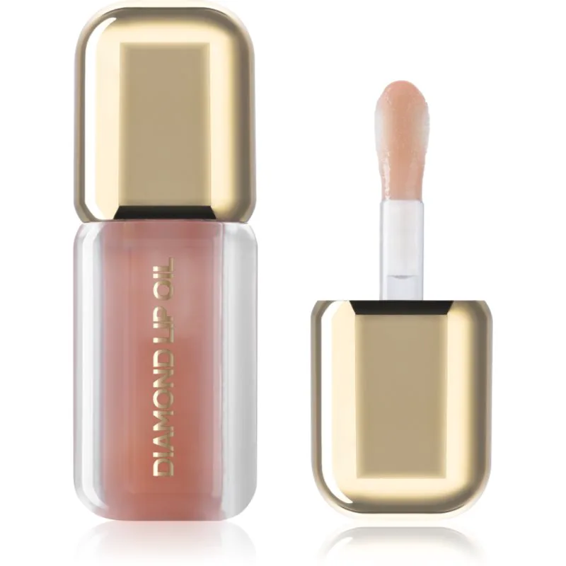 Dermacol Diamond Lip Oil λάδι με χρώμα για τα χείλη για αύξηση του αποτελέσματος απόχρωση 04 Vanilla Bliss 4 ml