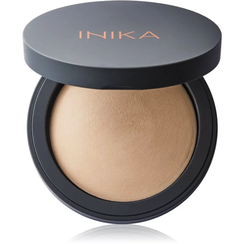 INIKA Organic Baked Mineral Foundation συμπαγής μεταλλική πούδρα απόχρωση Unity 8 γρ