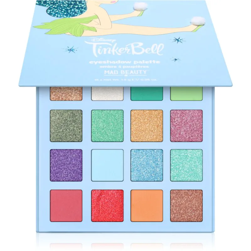 Mad Beauty Tinker Bell Παλέτα σκιών για τα μάτια 16x1.5 γρ