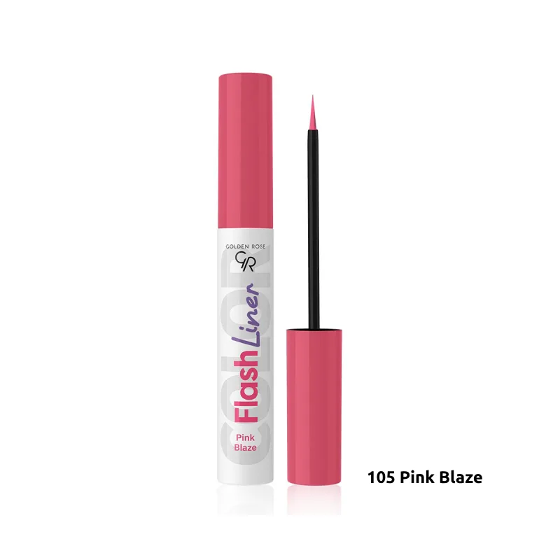 Golden Rose Flash Liner Colored Eyeliner 105 Ροζ Blaze