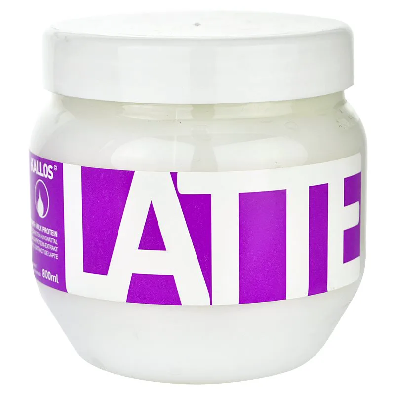 Kallos Kallos Classic Latte μάσκα για κατεστραμμένα, χημικά επεξεργασμένα μαλλιά 800 ml