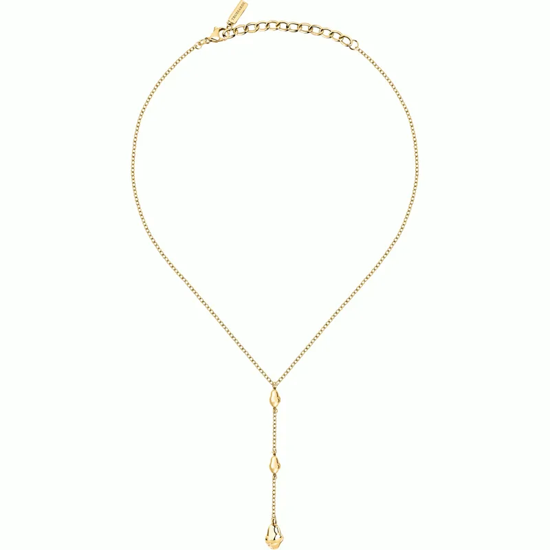 TRUSSARDI Κολιέ από ανοξείδωτο ατσάλι Χρυσό TJAXA09