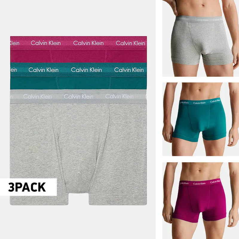 Calvin Klein Low Rise 3-pack Ανδρικά Μποξεράκια (9000182770_76978)