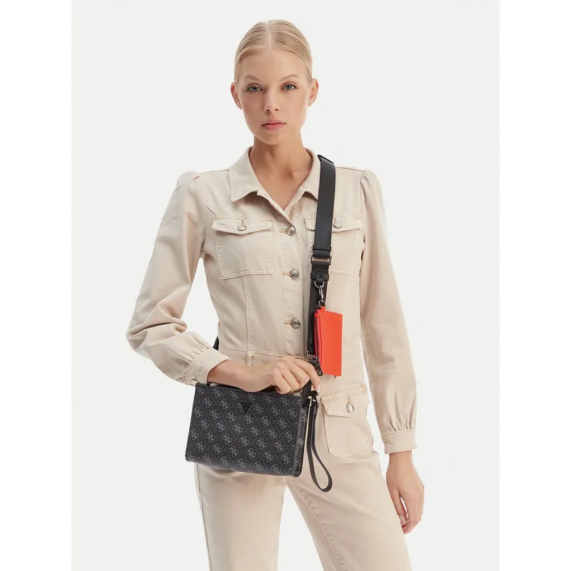 Τσαντάκι Guess HMMILO P6157 Μαύρο