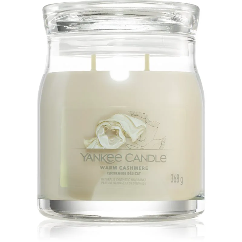 Yankee Candle Warm Cashmere αρωματικό κερί 368 γρ