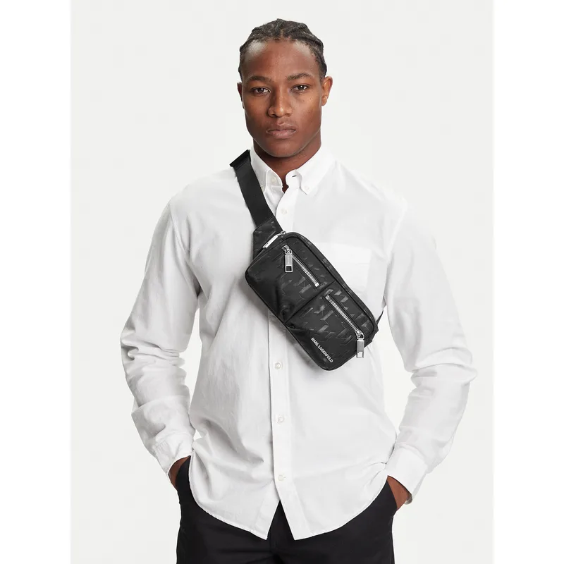 Τσαντάκι Μέσης KARL LAGERFELD A3M30164 Μαύρο