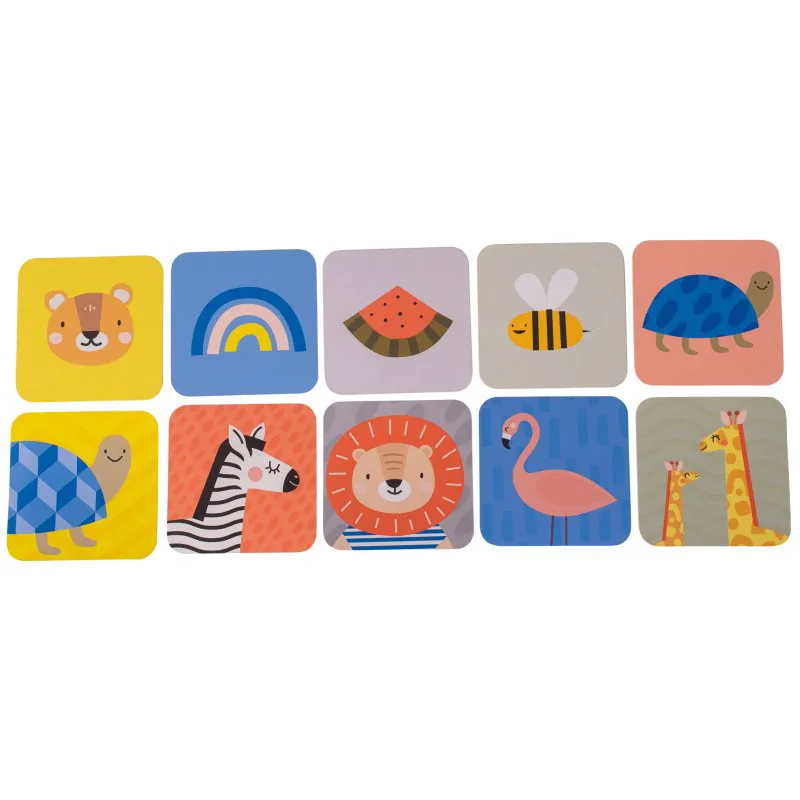 Taf Toys Tummy Time Spining Book Urban Garden παιχνίδι δραστηριοτήτων για μωρά 0 m+ 18 τμχ