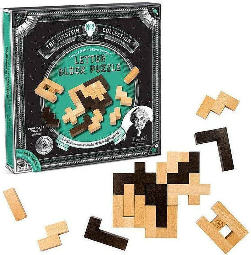 EINSTEIN'S WORD PUZZLE PROFESSOR PUZZLE
