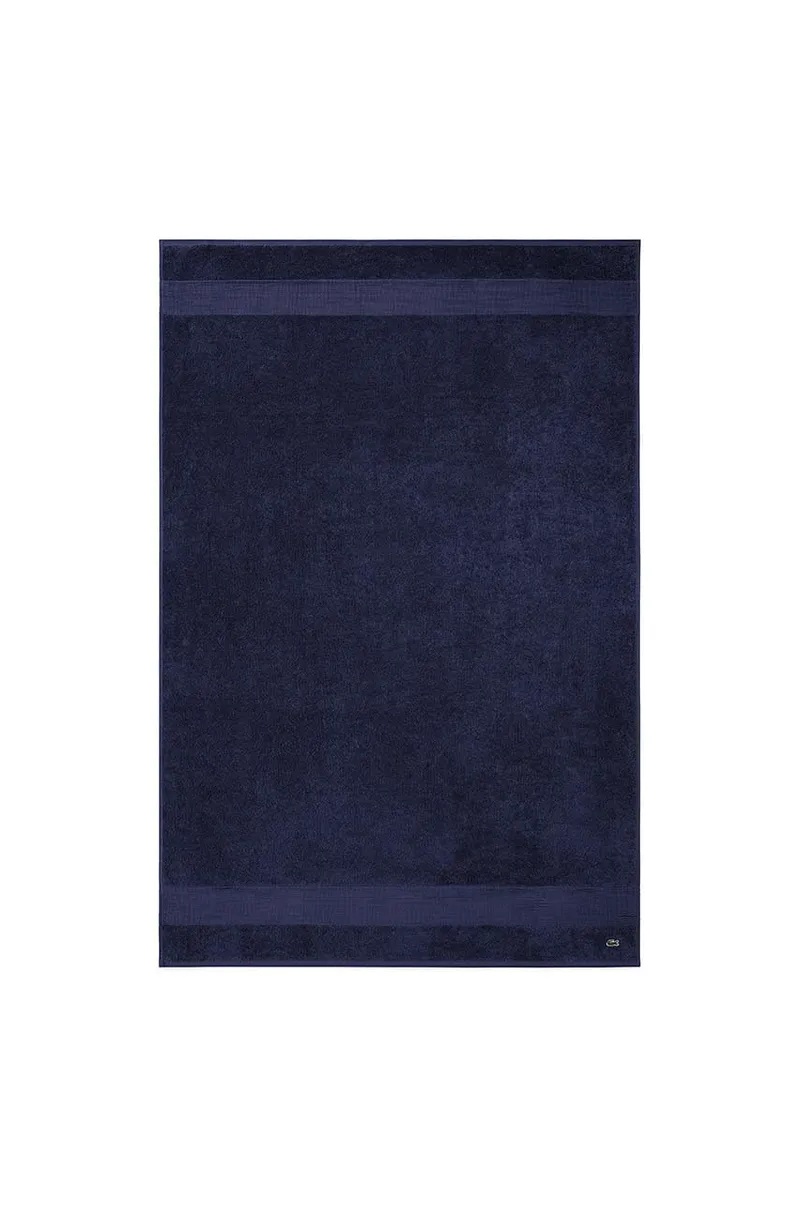 Μεσαία βαμβακερή πετσέτα Lacoste Marine 100 x 150 cm