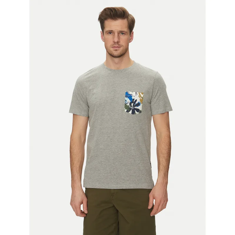 Blend T-Shirt 20718297 Γκρι Regular Fit