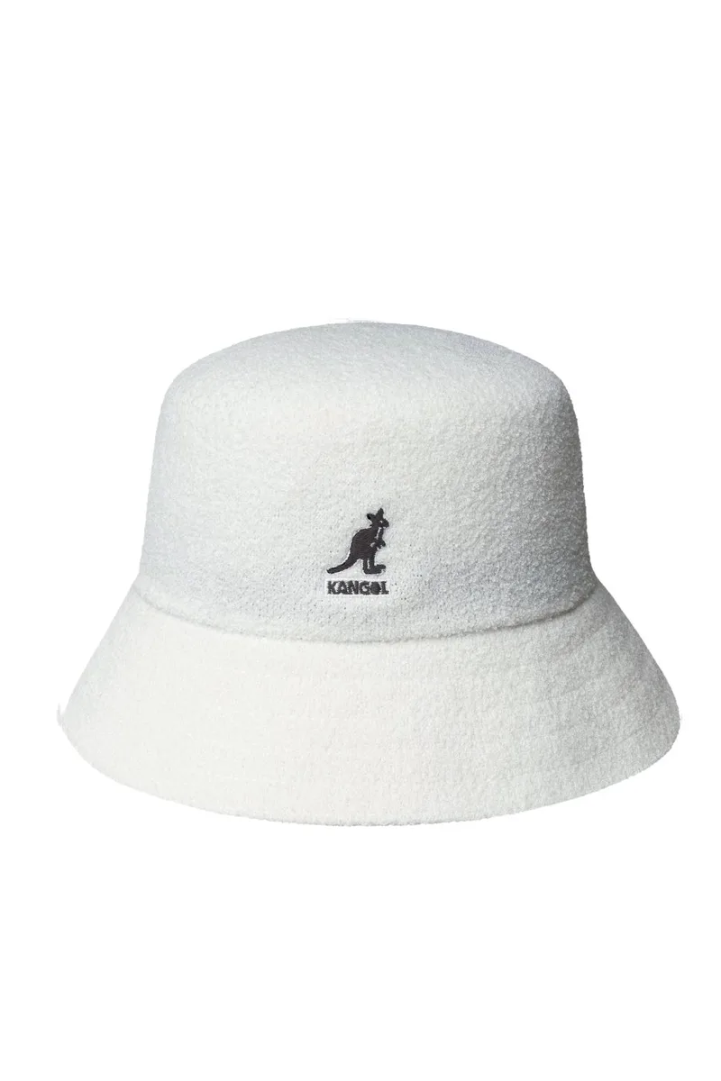 KANGOL Καπέλα Bermuda Bucket - WHITE-K3050ST-WHITE