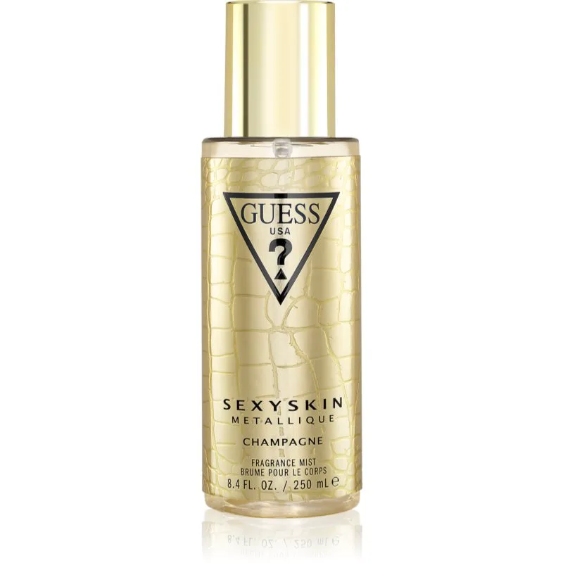 Guess SexySkin Metallique Champagne αρωματικό σπρεϊ σώματος για γυναίκες 250 ml