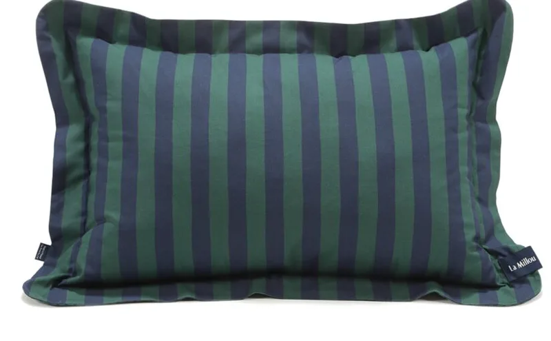 Μεγάλο Παιδικό Μαξιλάρι Stripes Green