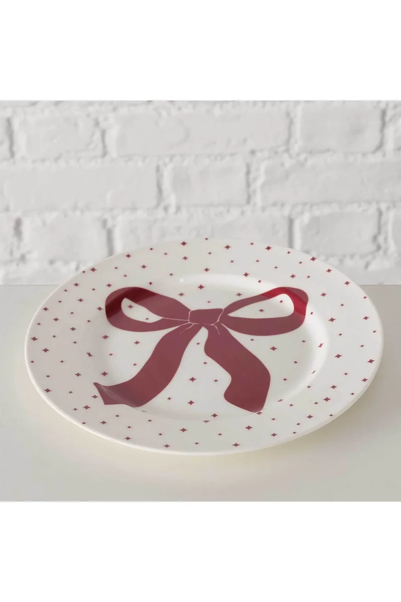 DOMUS HOMUS πορσελάνινο πιάτο "Boucle" 21 cm - 20-26-940