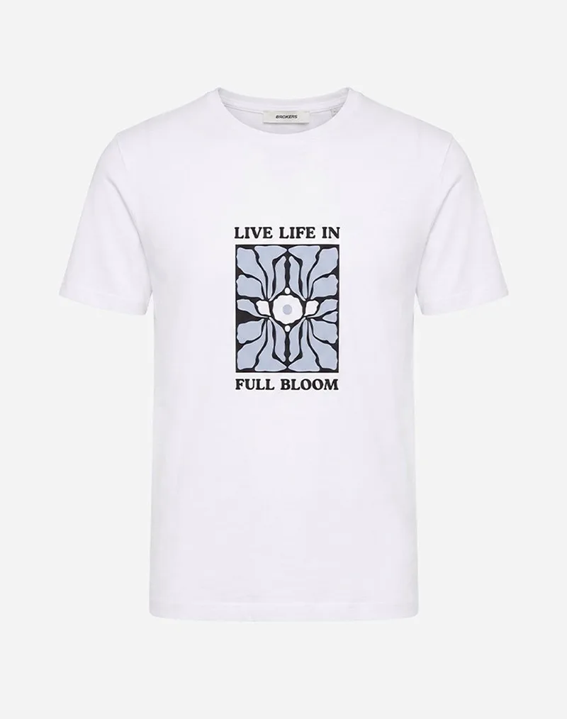 BROKERS ΑΝΔΡΙΚΟ T-SHIRT 26017115751-1 White