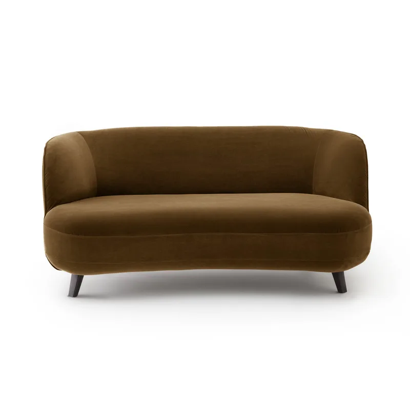 Καναπές XS με βελούδινη ταπετσαρία Rosebury Μ93xΠ160xΥ75cm