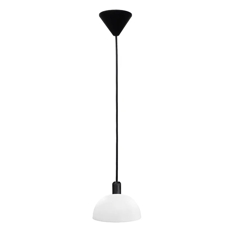 Φωτιστικό Οροφής Μονόφωτο Heronia Sfera Black/White 35-0089