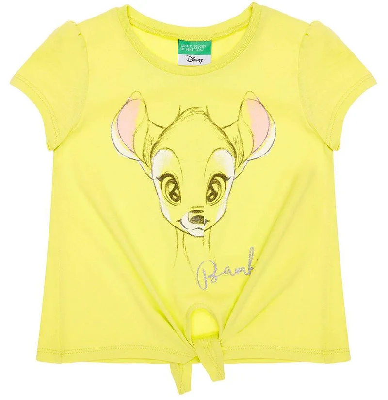ΜΠΛΟΥΖΑ ΜΕ ΚΟΝΤΟ ΜΑΝΙΚΙ BENETTON #5 SUMMER G BAMBI ΛΑΧΑΝΙ (82 CM)-(1-2 ΕΤΩΝ)