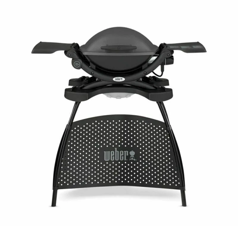 Weber Ψησταριά Ηλεκτρική Q1400 Με Βάση Dark Grey 2200W 43x32cm