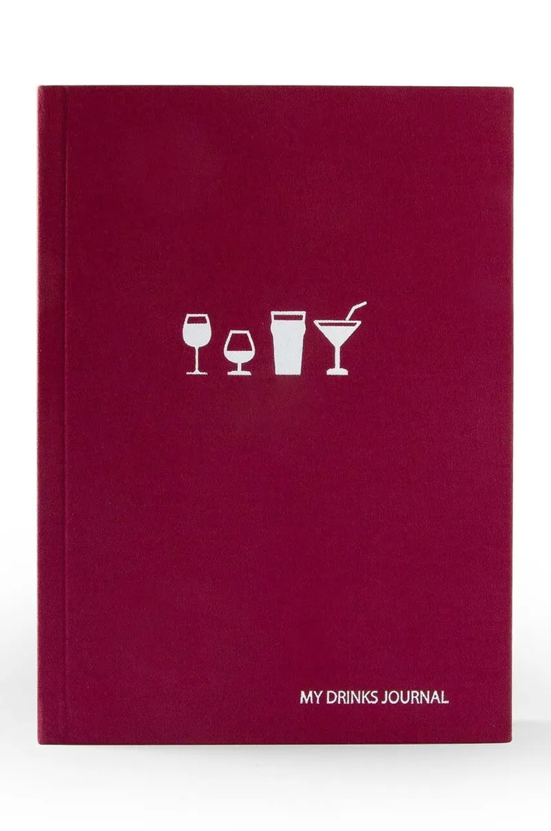 Μπλοκ σημειώσεων Luckies of London My Drinks Journal