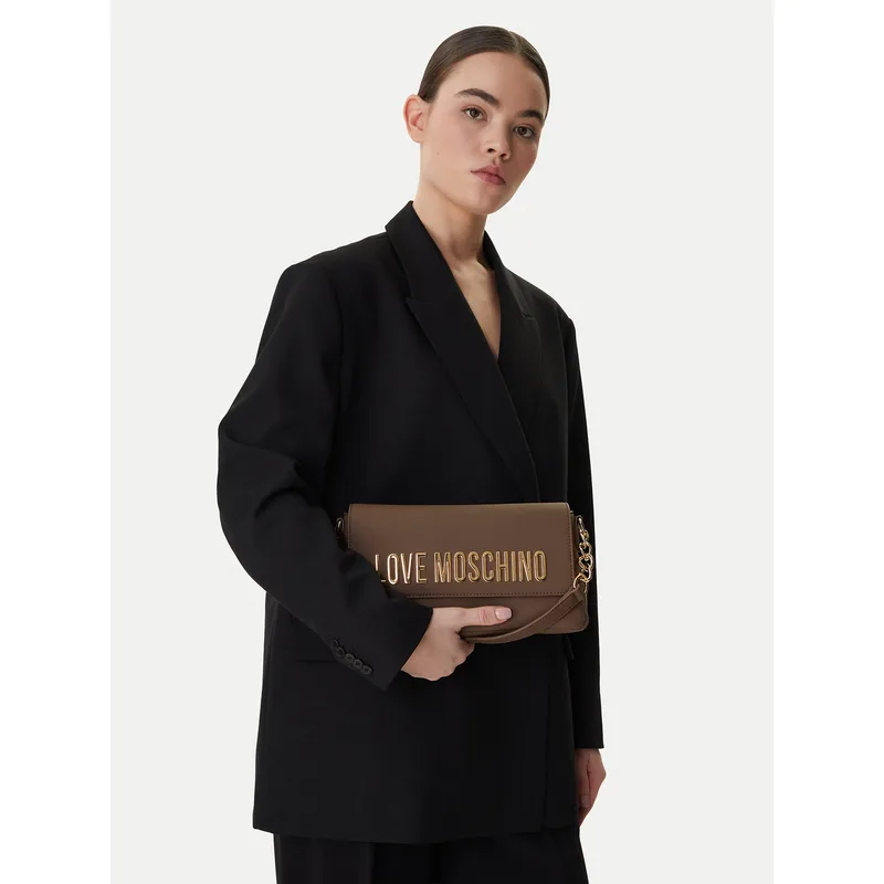 Τσάντα LOVE MOSCHINO JC4024PP1ALD0200 Καφέ