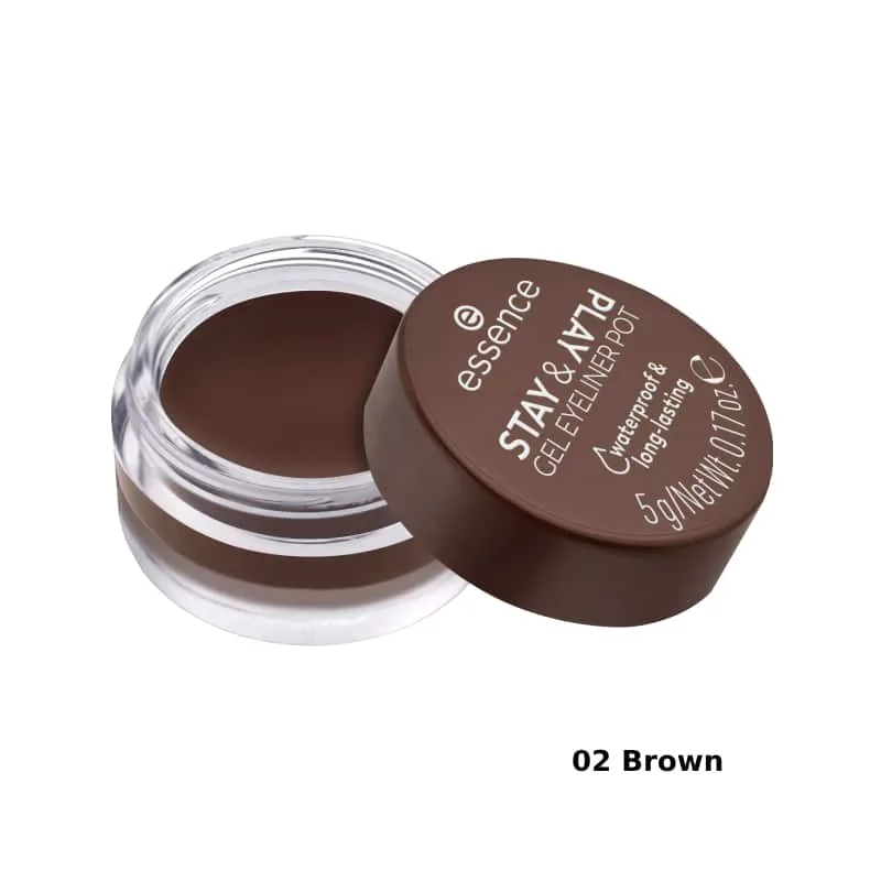 Essence Stay & Play Gel Eyeliner Pot 02