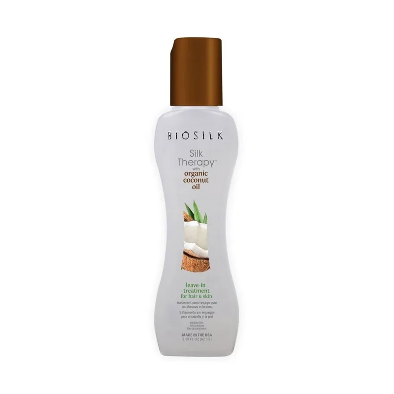 Biosilk - Silk Therapy Organic Coconut Oil Leave-In Treatment for Hair & Skin (67ml)