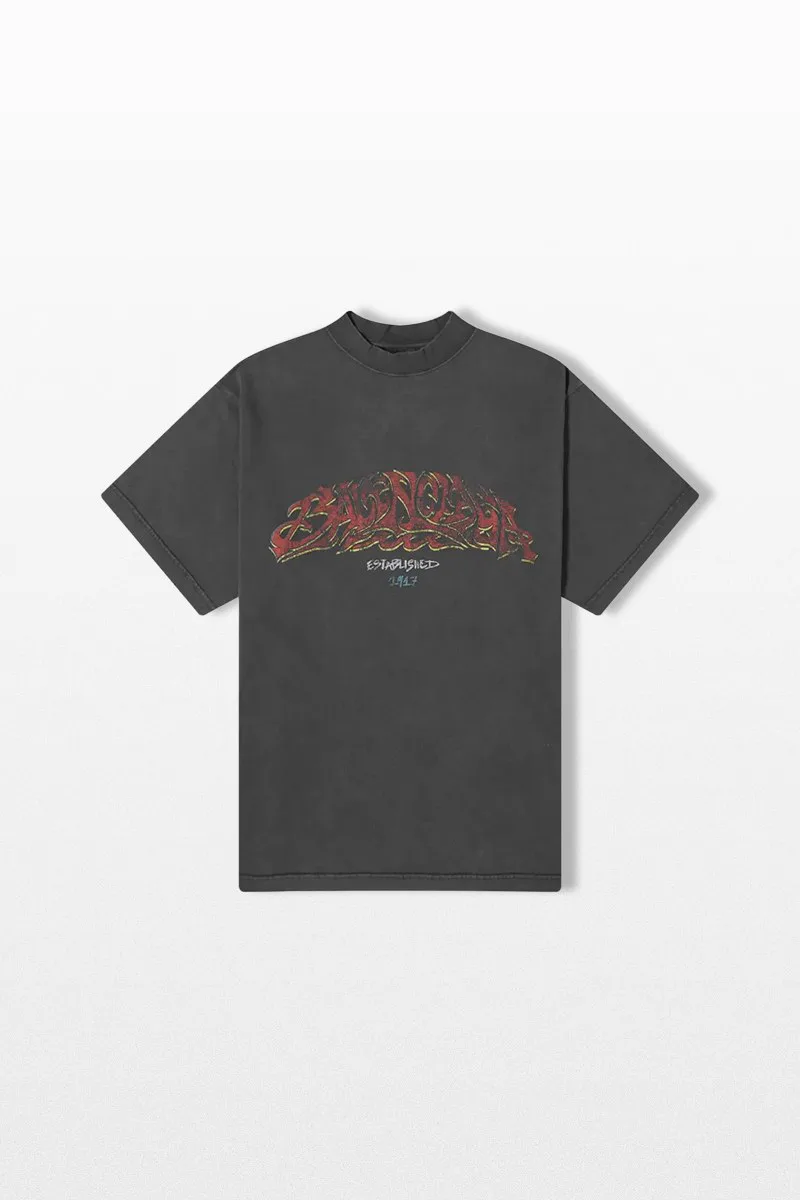 BALENCIAGA Ανδρικό Back Flip T-Shirt Oversized