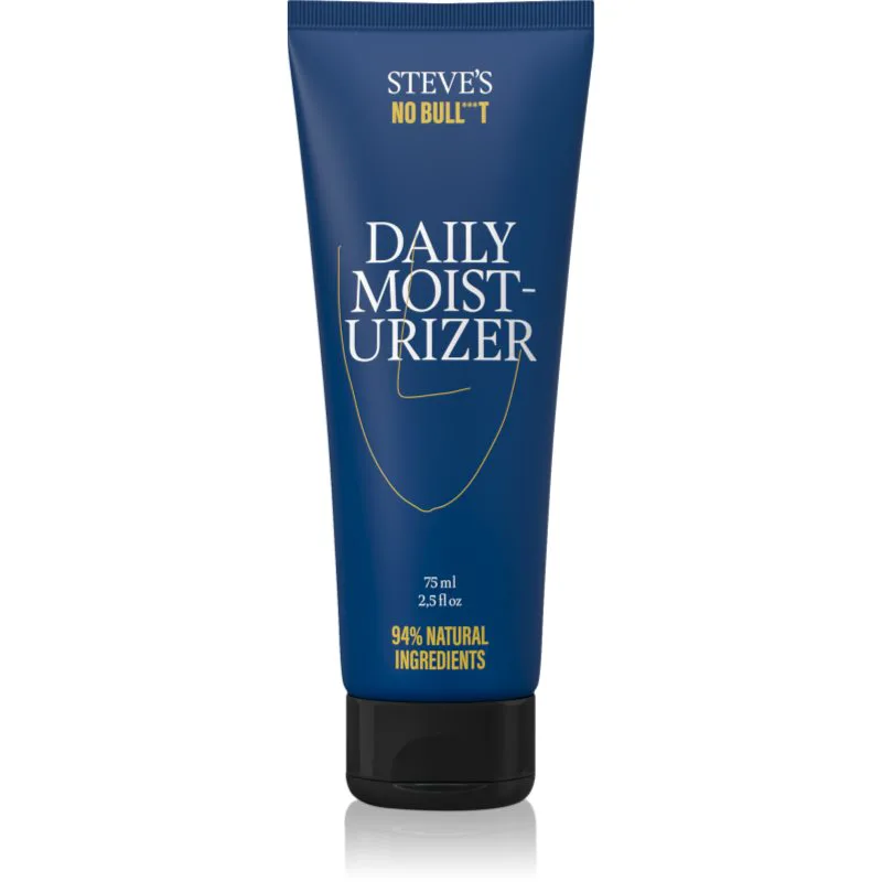Steve's No Bull***t Daily Moisturizer ενυδατική κρέμα ημέρας για το πρόσωπο για άντρες 75 ml