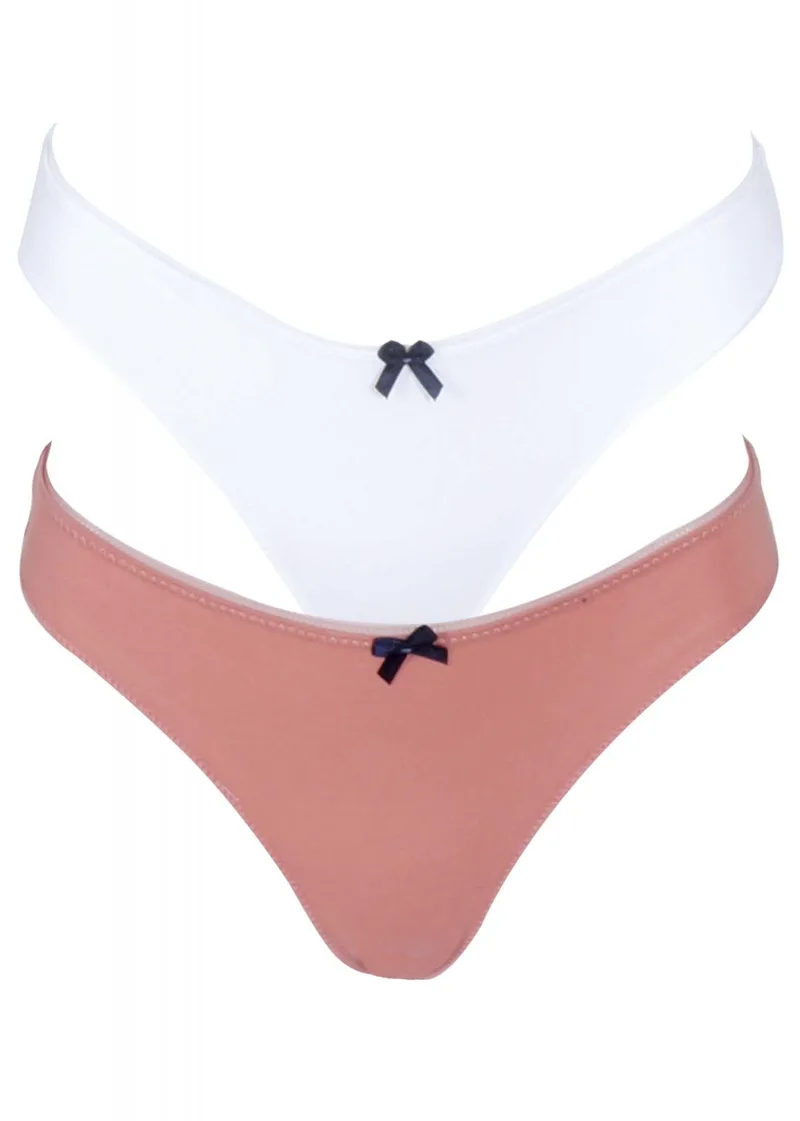 Γυναικείο σλίπ brazilianne. Συσκευασία 2pack MULTI COLOUR