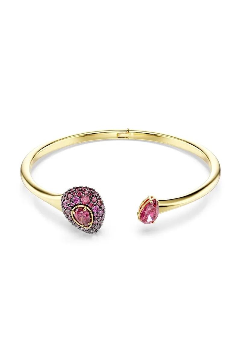 Swarovski βραχιόλι γυναικείο επιχρυσωμένο ζιργκόν SUBLIMA