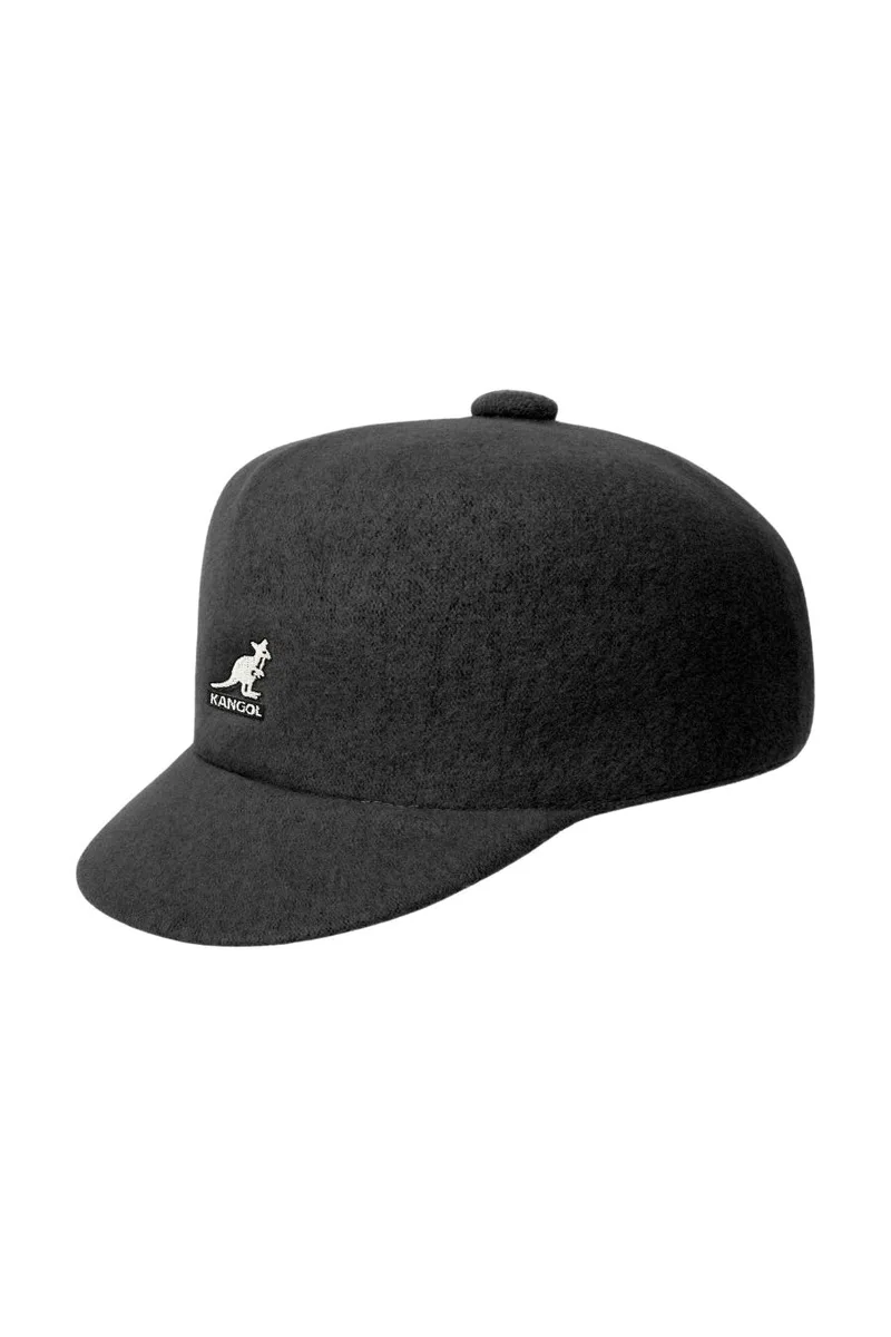 KANGOL Καπέλα WOOL ADJ LINKS - BLACK-K3769-BLACK