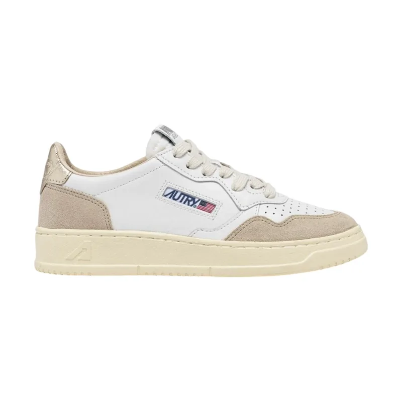 Xαμηλά Sneakers Autry Medalist Low White Χρυσό (Women's)