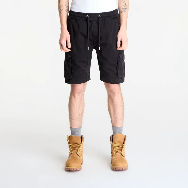 Σορτς Alpha Industries Cotton Twill Jogger Short Black L