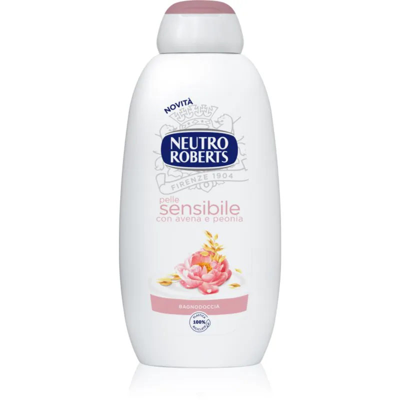 Neutro Roberts Avena e Peonia τζελ για ντους για ευαίσθητο δέρμα 600 ml