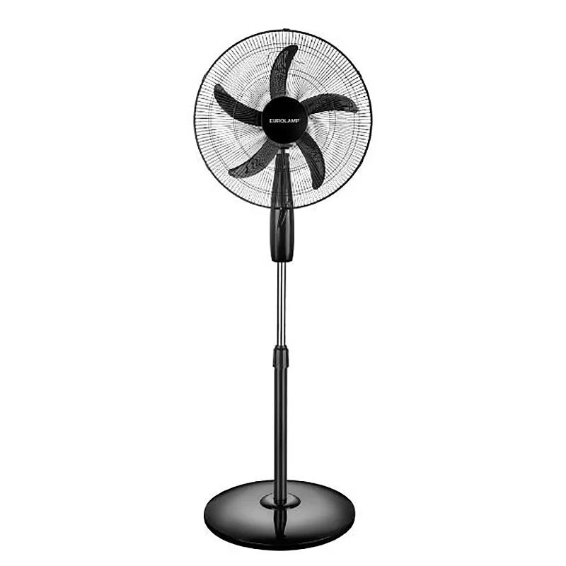 Ανεμιστήρας Δαπέδου Με Ορθοστάτη 60W Eurolamp 300-20014 Black
