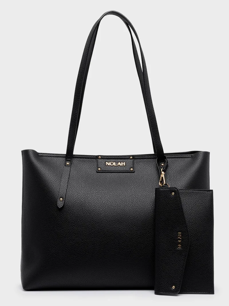 NOLAH ΓΥΝΑΙΚΕΙΑ ΤΣΑΝΤΑ SERENITY BLACK LIGHT GOLD