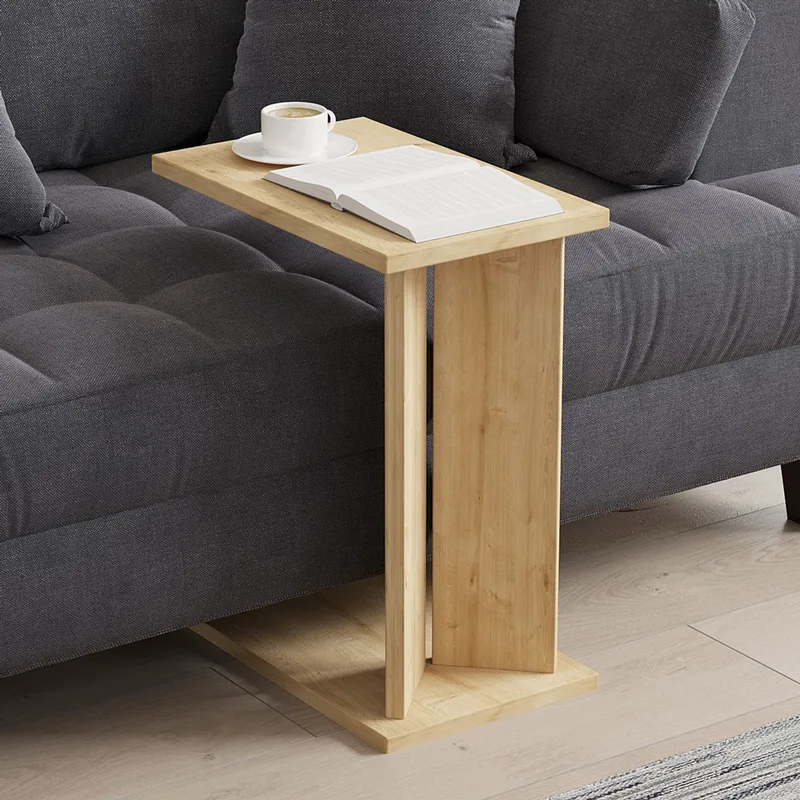 Βοηθητικό Τραπεζάκι Lun - Sapphire Oak 835Puq6359 25x48,6x50 cm