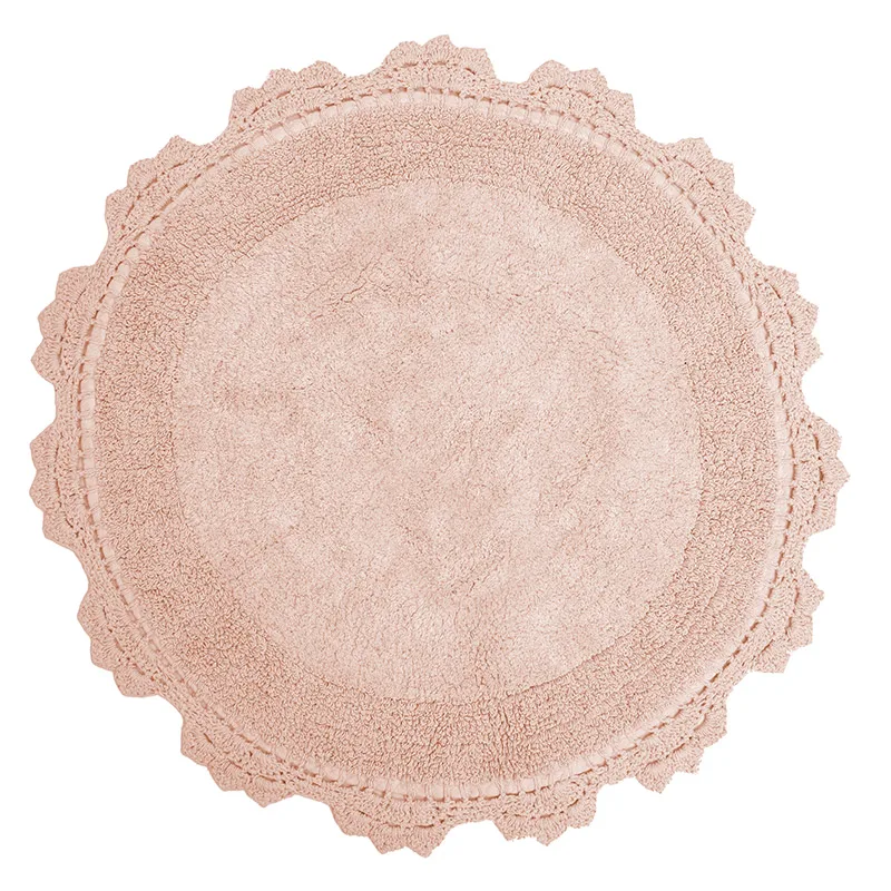 Πατάκι Μπάνιου Φ60 Anna Riska Lace Σάπιο Μήλο (Φ60)