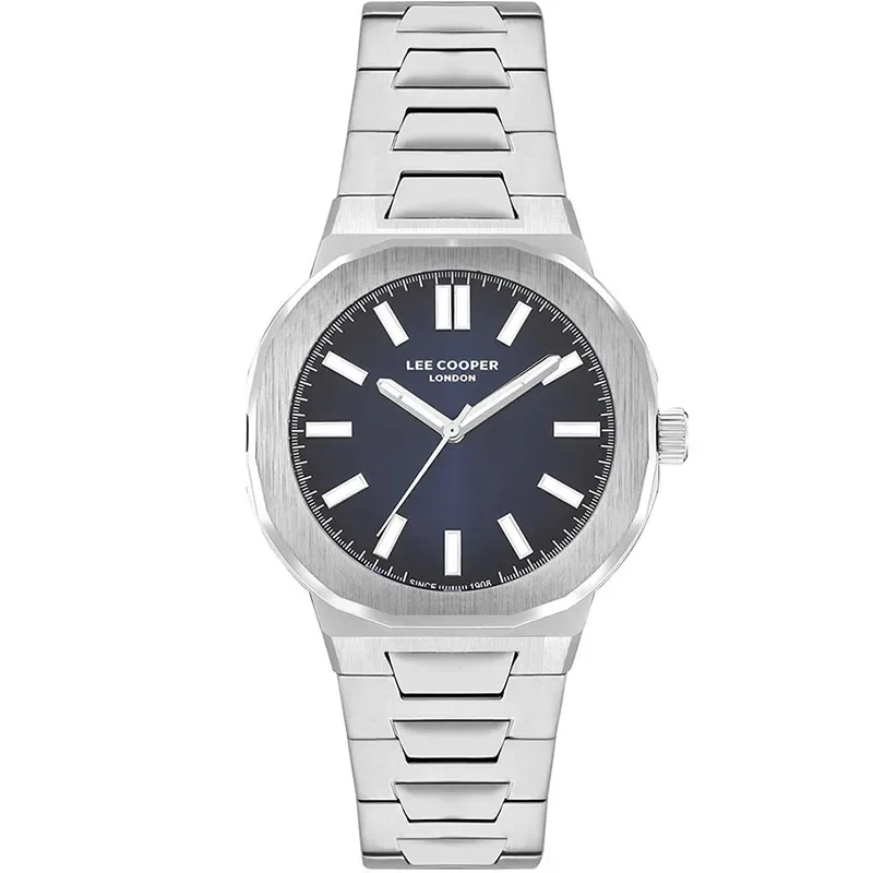 Ανδρικό ρολόι Lee Cooper Silver Metallic Bracelet LC07952.370 LC07952.370