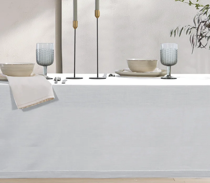 Τραπεζομάντηλο Nef-Nef Steady White 150x250