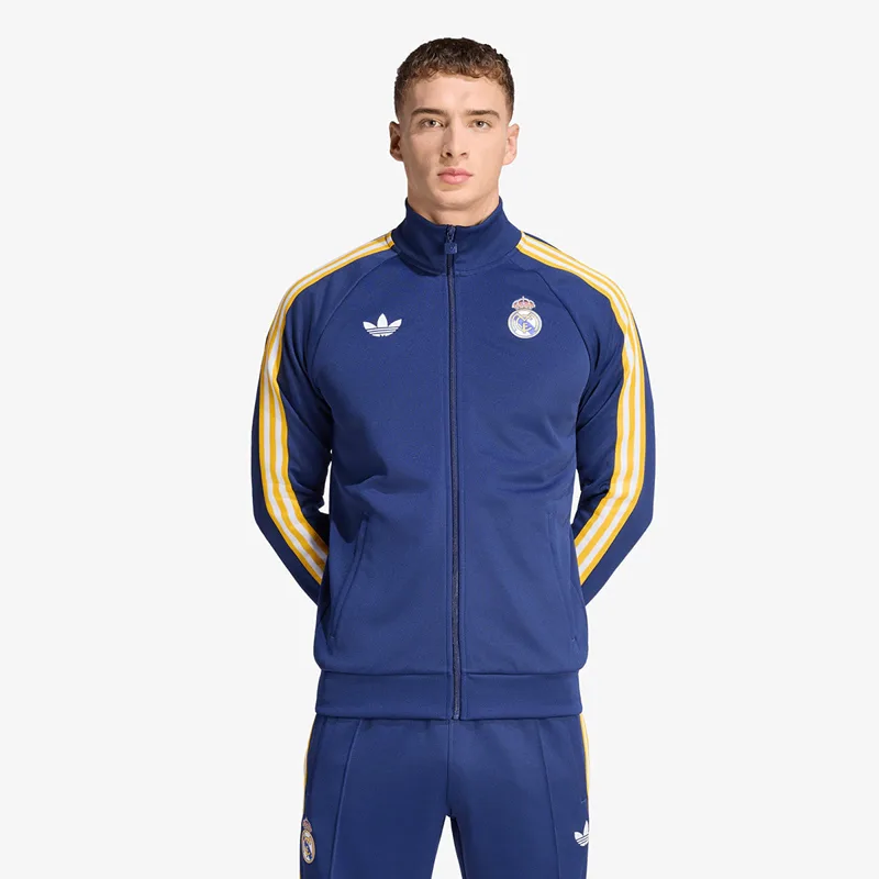 Φούτερ adidas Real Madrid Originals Track Top Dark Blue XXL