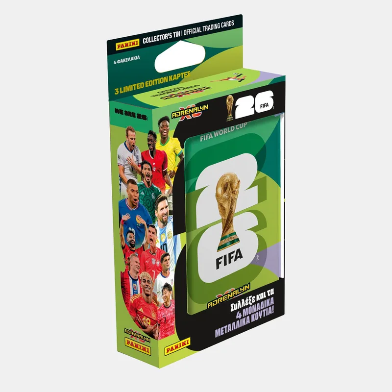 Panini World Cup 2026 Adren. Metal Pocket Tin Unisex Συλλεκτικές Κάρτες (9000276699_1523)