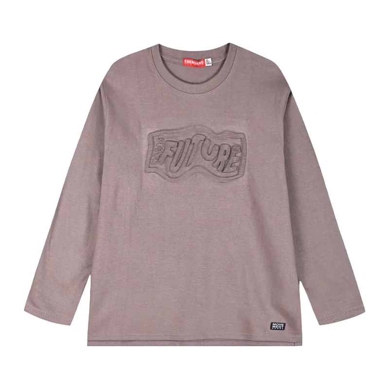Μακό μακρυμάνικο για αγόρι - CLOUD GREY 13-124020-5