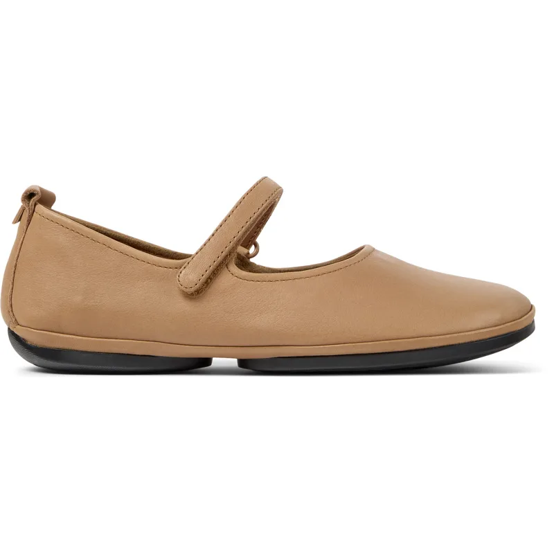 CAMPER Right - Μπαλαρίνες Για Γυναικεία - Nude, Μέγεθος 35, Smooth leather