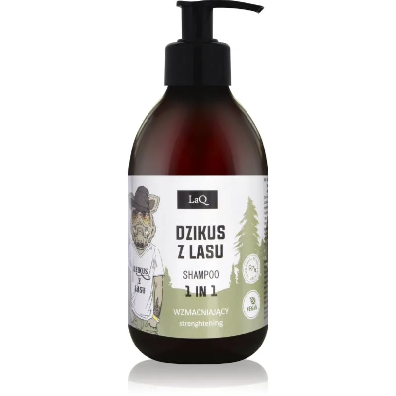LaQ Boar From Forest δυναμωτικό σαμπουάν 300 ml